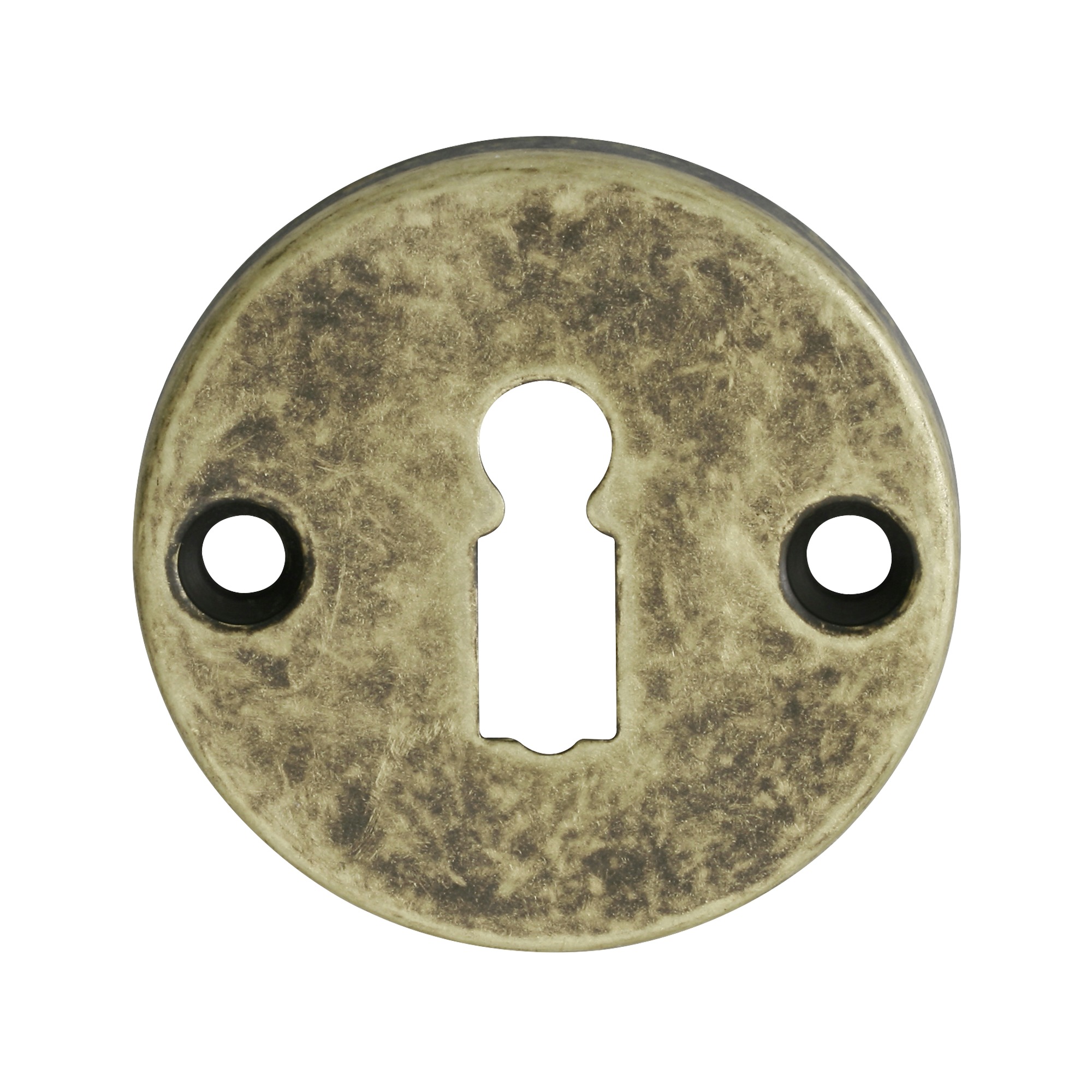 Gamma Sleutelplaat Rond Messing Antiek Brons gamma kopen in de aanbieding