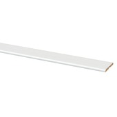 Vouwhoek zelfklevend MDF wit fineer 20x20 mm 260 cm