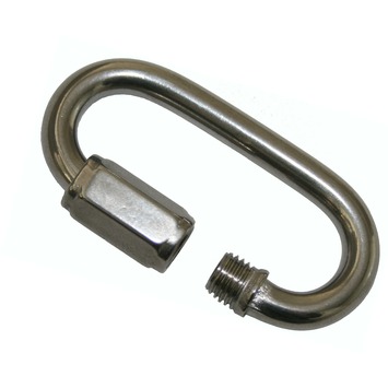 Kettingsluiting 7x50 mm RVS