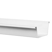 Martens bakgoot parelgrijs 125 mm 2 meter