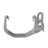 Martens gootbeugel PVC grijs t.b.v. minigoot 65 mm