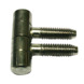 GAMMA paumelle ijzer nikkel 36 mm 2 stuks