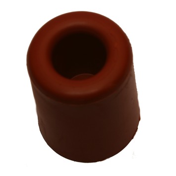 GAMMA deurbuffer rood 50 mm 2 stuks
