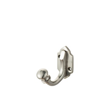 Garderobehaken, van aluminium, met 2 haken - HÄFELE