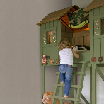 Superfresco vinylbehang 19628 uni taupe 10 meter