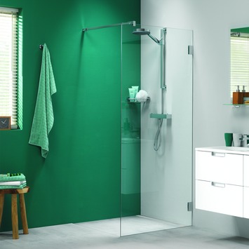 Sealskin Inloopdouche I AM A3 Maatwerk 130,1-140 cm Chroom