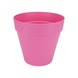 Elho Loft Urban bloembak rond kunststof roze 30 cm