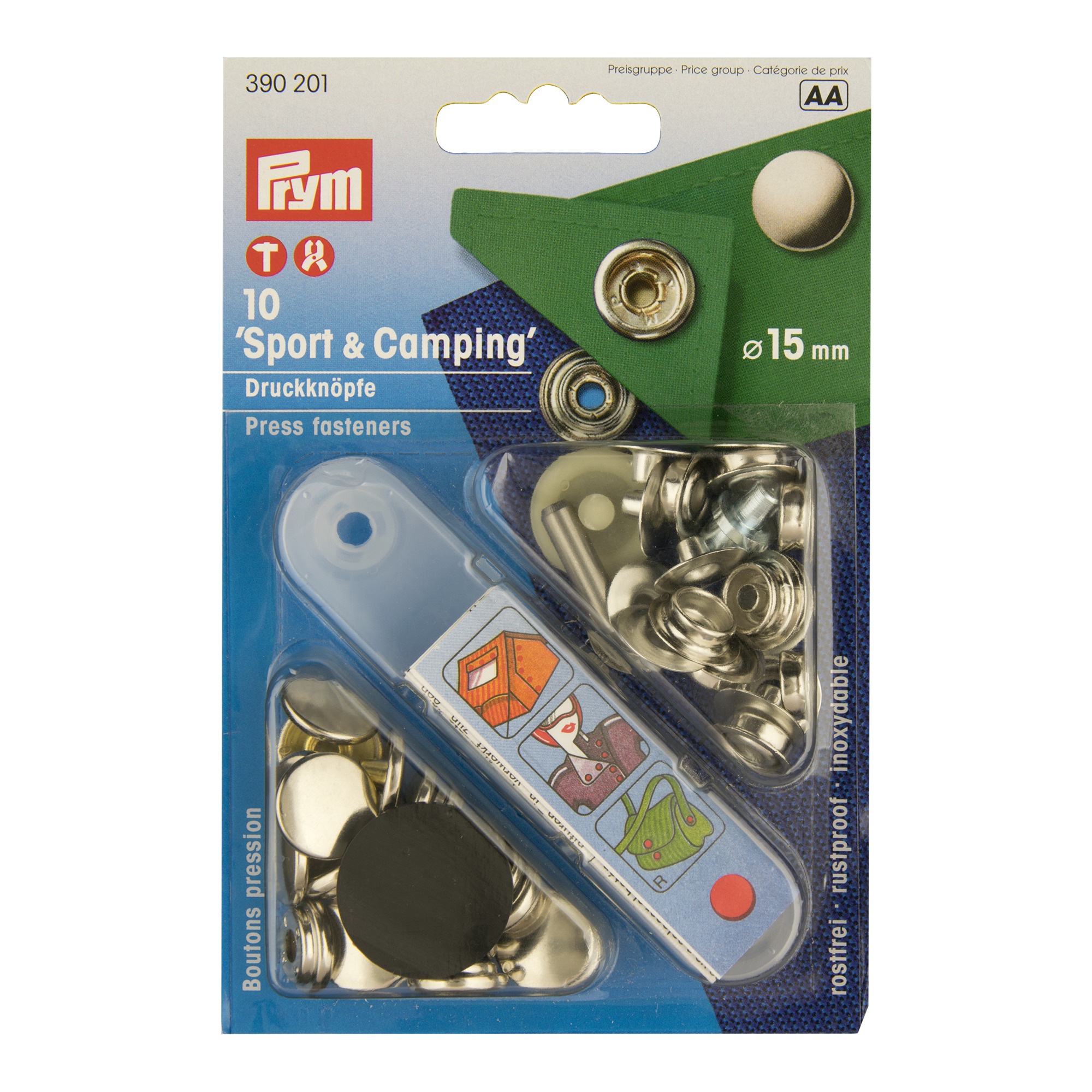 Seilflechter Drukknopen 15 Mm Voor Stof 10 Stuks seilflechter kopen in de aanbieding