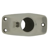 Vlaggenstokhouder 25 mm messing verchroomd