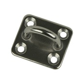 Dekplaat 35 x 30 mm 5mm RVS 304