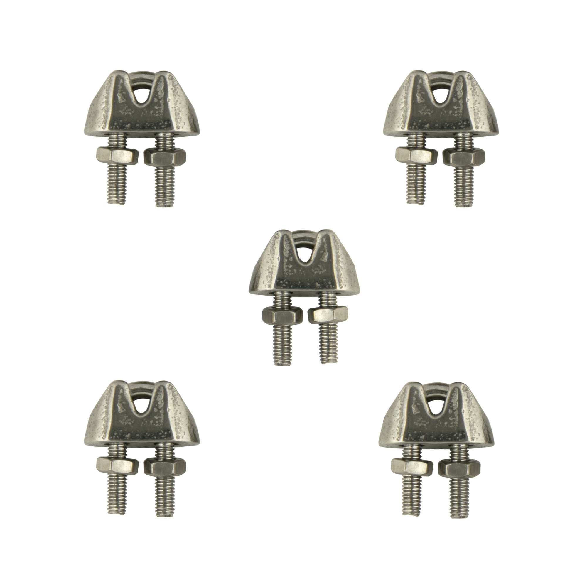 Seilflechter Staaldraadklemmen 4 Mm 5 Stuks seilflechter kopen in de aanbieding