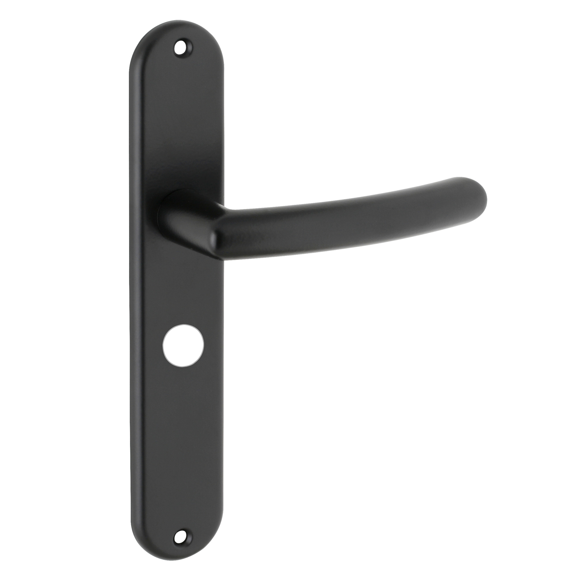 Gamma Deurkrukset Zurich Aluminium Zwart Wc Uitvoering 638 Mm gamma kopen in de aanbieding