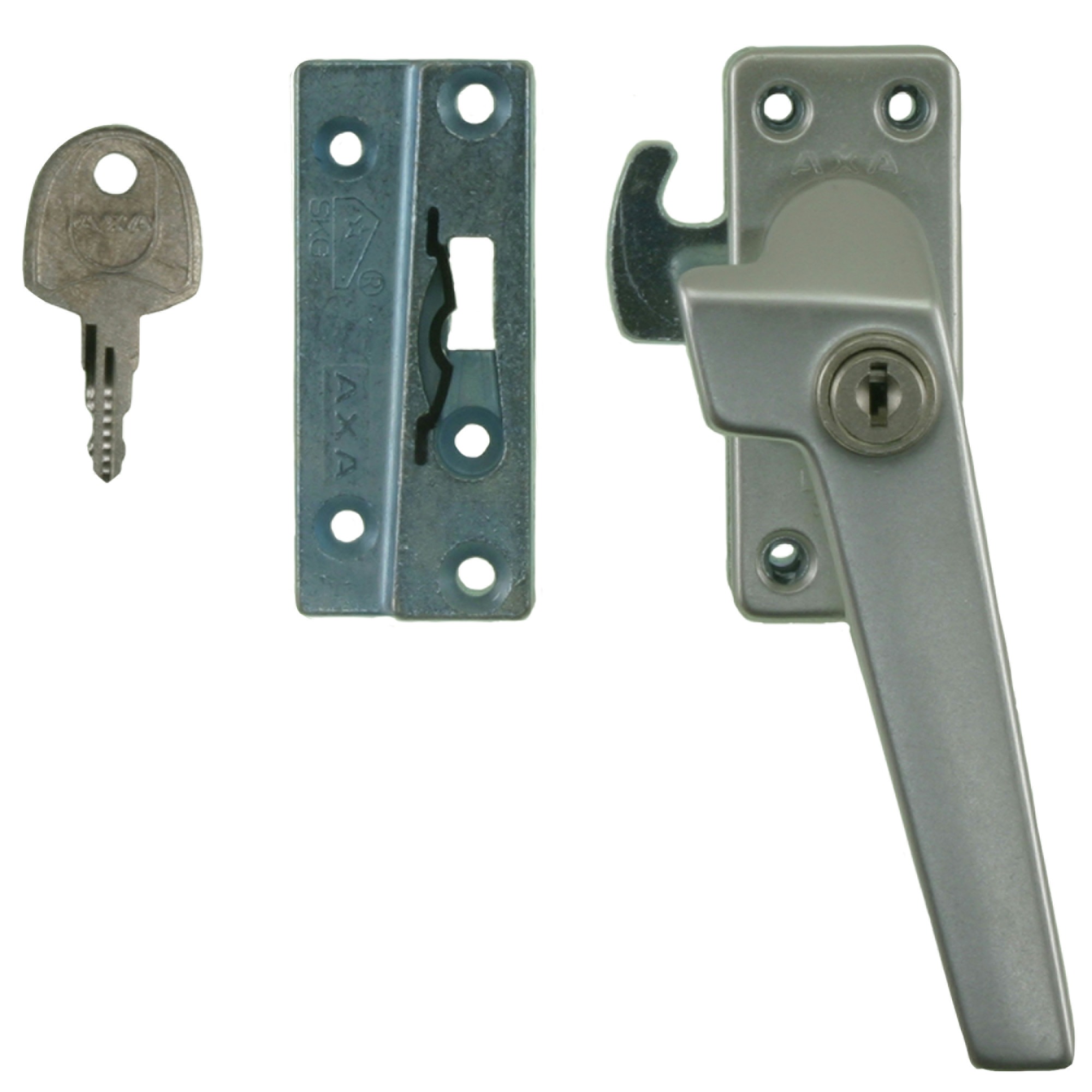 Axa Raamboom Cilinder Met Slot Rechts Aluminium axa kopen in de aanbieding