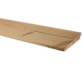 Zweeds rabatdeel Douglas hout 1,2/2,7 x 19 x 240 cm