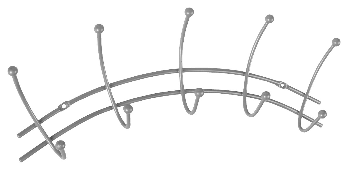 Ok Kapstok Jeanne Metaal 5 Haaks ok kopen in de aanbieding