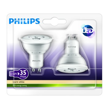 naast klassiek plein GAMMA | Philips duopack LED GU10 35 watt kopen? 