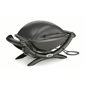 Weber Q 1400 elektrische bbq metaal grijs 43 x 32 cm